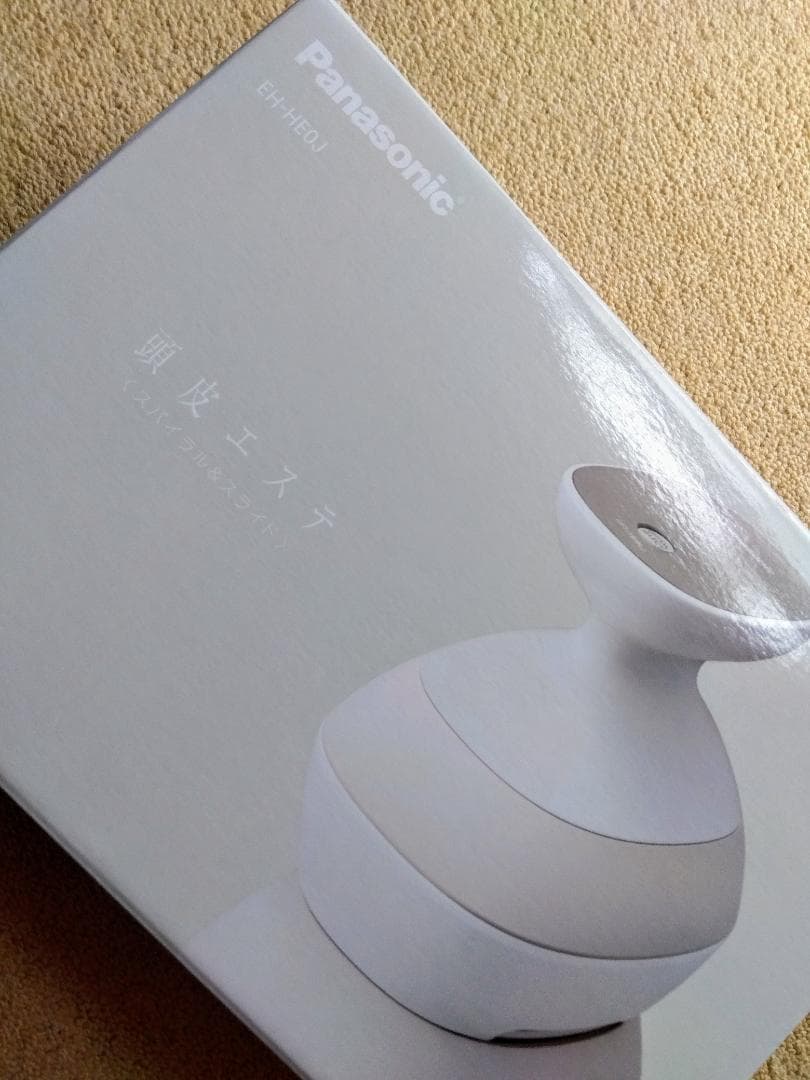 【新品未使用】パナソニックEH-HE0J-S 頭皮エステ スパイラル&スライド
