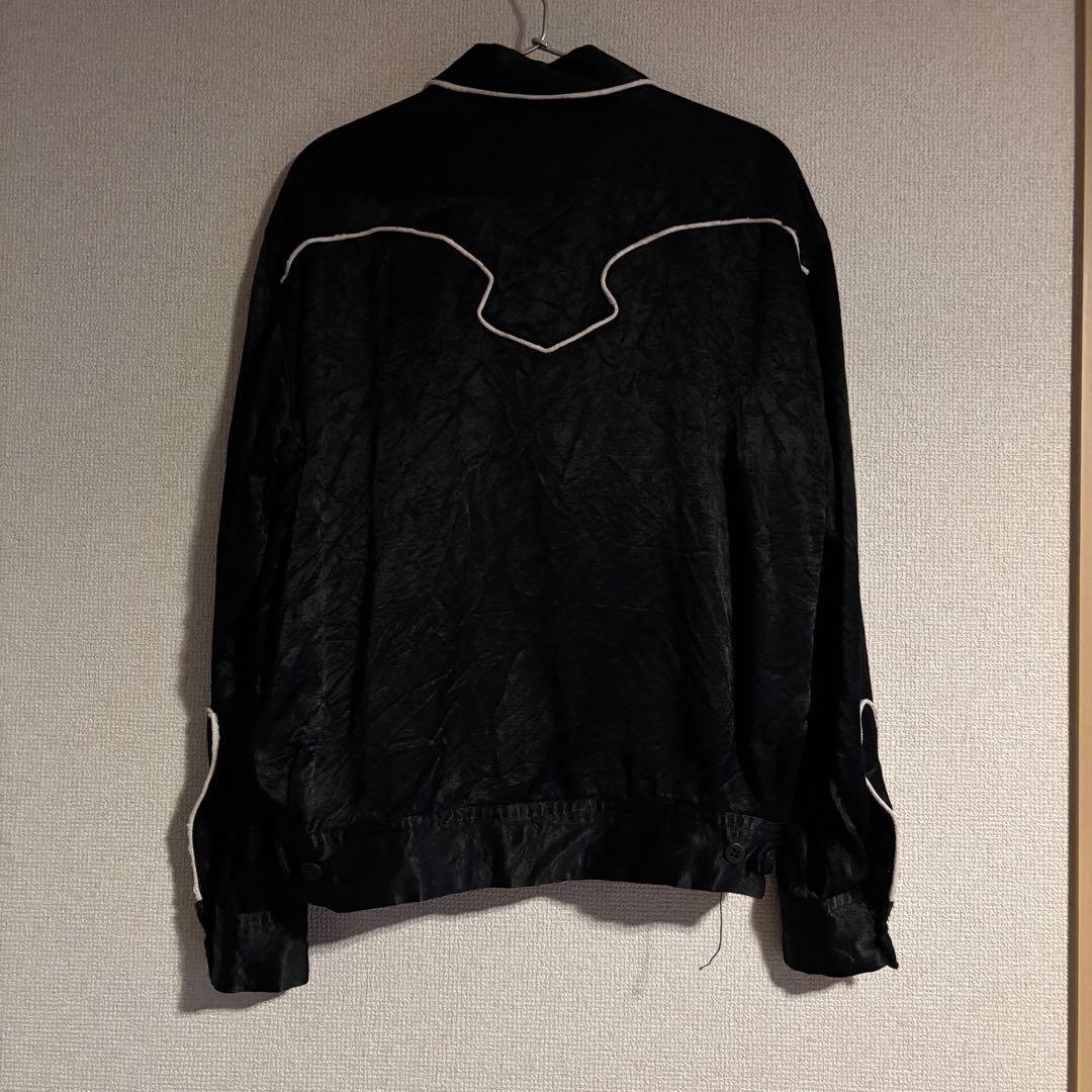 ジャケット・アウター vintage rayon gabardine Western jacket