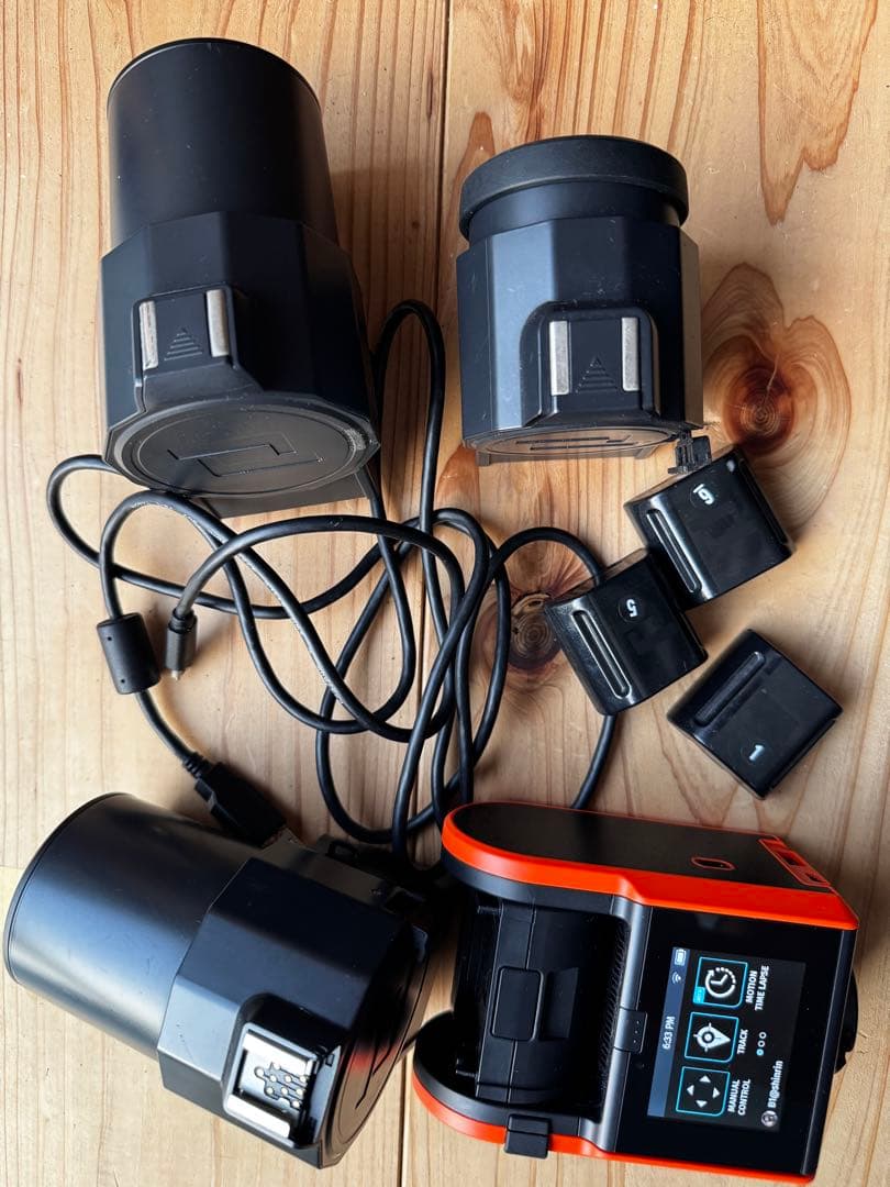 SOLOSHOT3 本体、レンズ3個 タグ3個 充電ケーブル 全てジャンク品