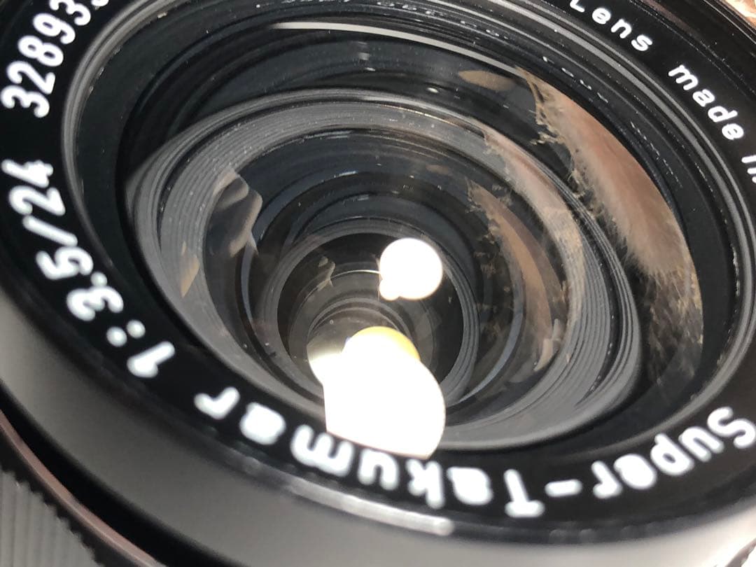 レンズ(単焦点) super takumar 24mm f3.5 m42