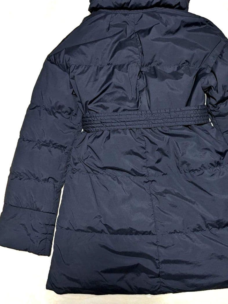 PLST✨プラステ ダウンコート ベルト付き　　黒　L　ゆったり　洗える