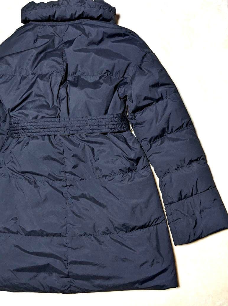 PLST✨プラステ ダウンコート ベルト付き　　黒　L　ゆったり　洗える