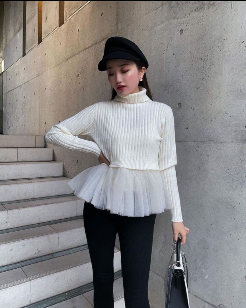 sheller バレリーナニットトップス