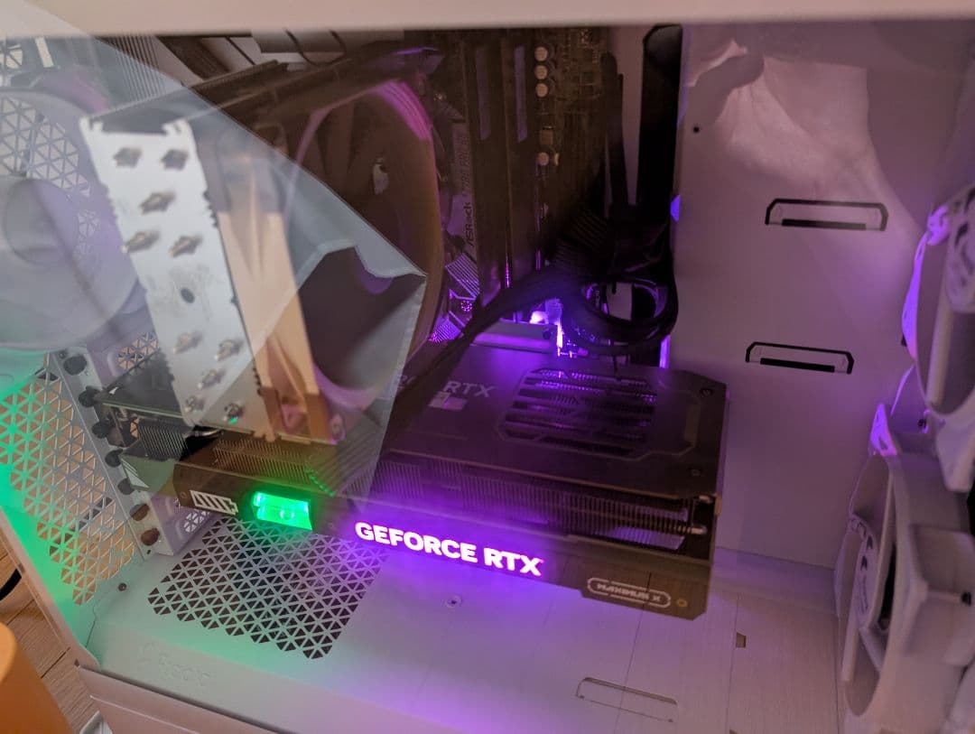 【状態良】RTX 4070ti、PCケース、CPU(i7-13700F)他セット