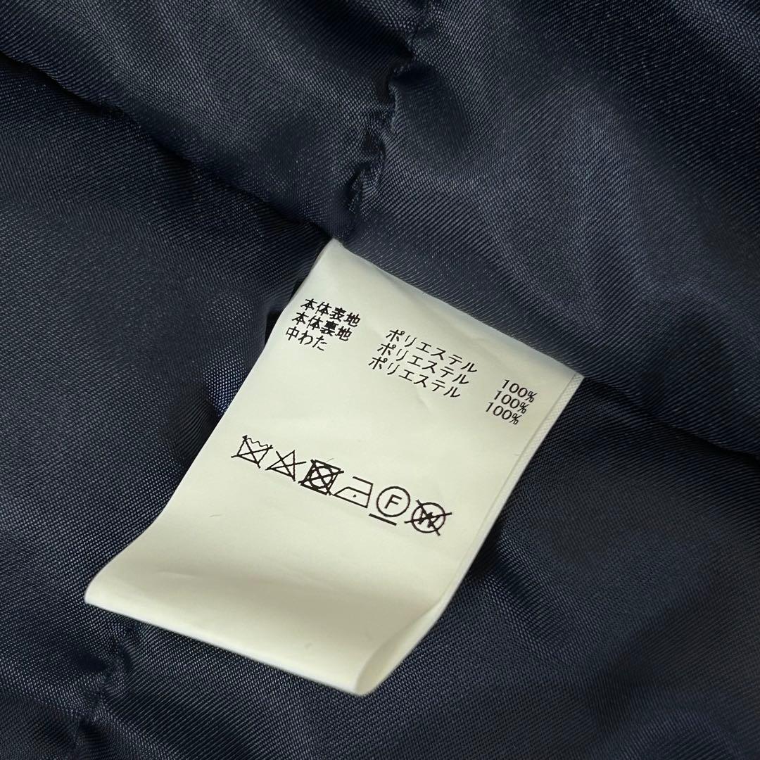 極美品　24/AW　インゲボルグ　ショールカラーダブル中綿コート　花型ボタン