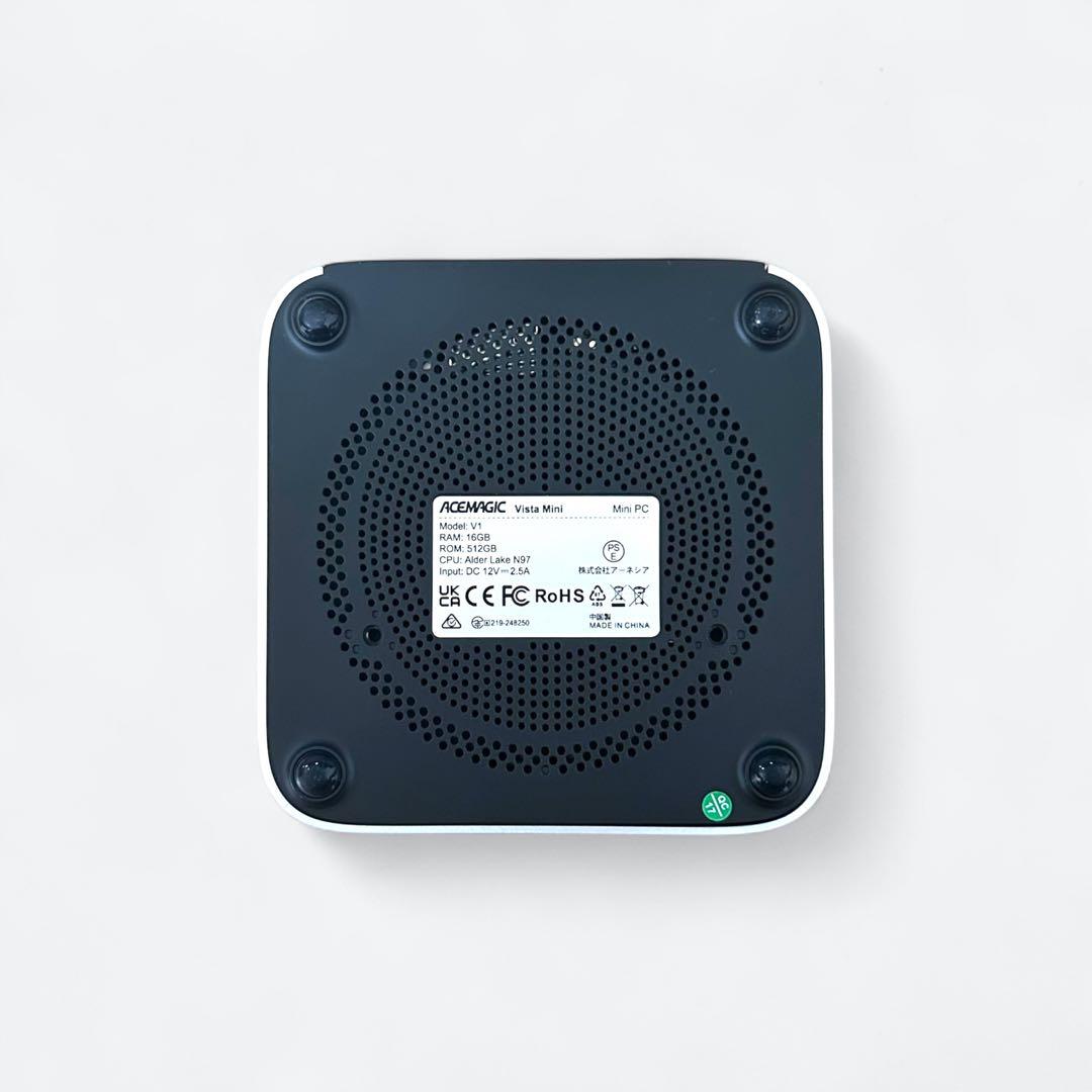 ACEMAGIC Vista Mini V1 ミニPC シルバー Silver