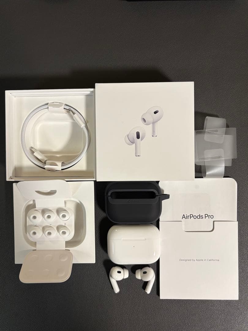 AirPods Pro2本体（USB-C）ケース箱有り/ケーブル付【美品】