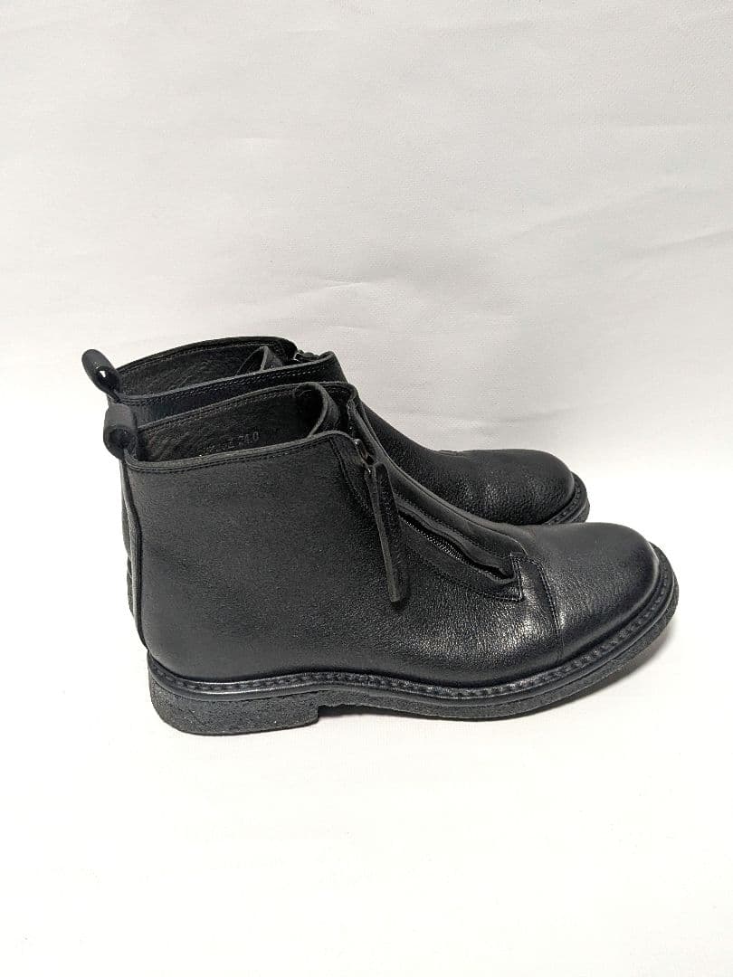 SAYA サイド ジップ ブーツ 24cm ブラック