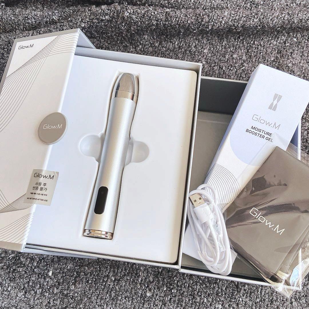 【新品未使用】Glow.M ブースターソニック 韓国 美顔器 セルフ スキンケア