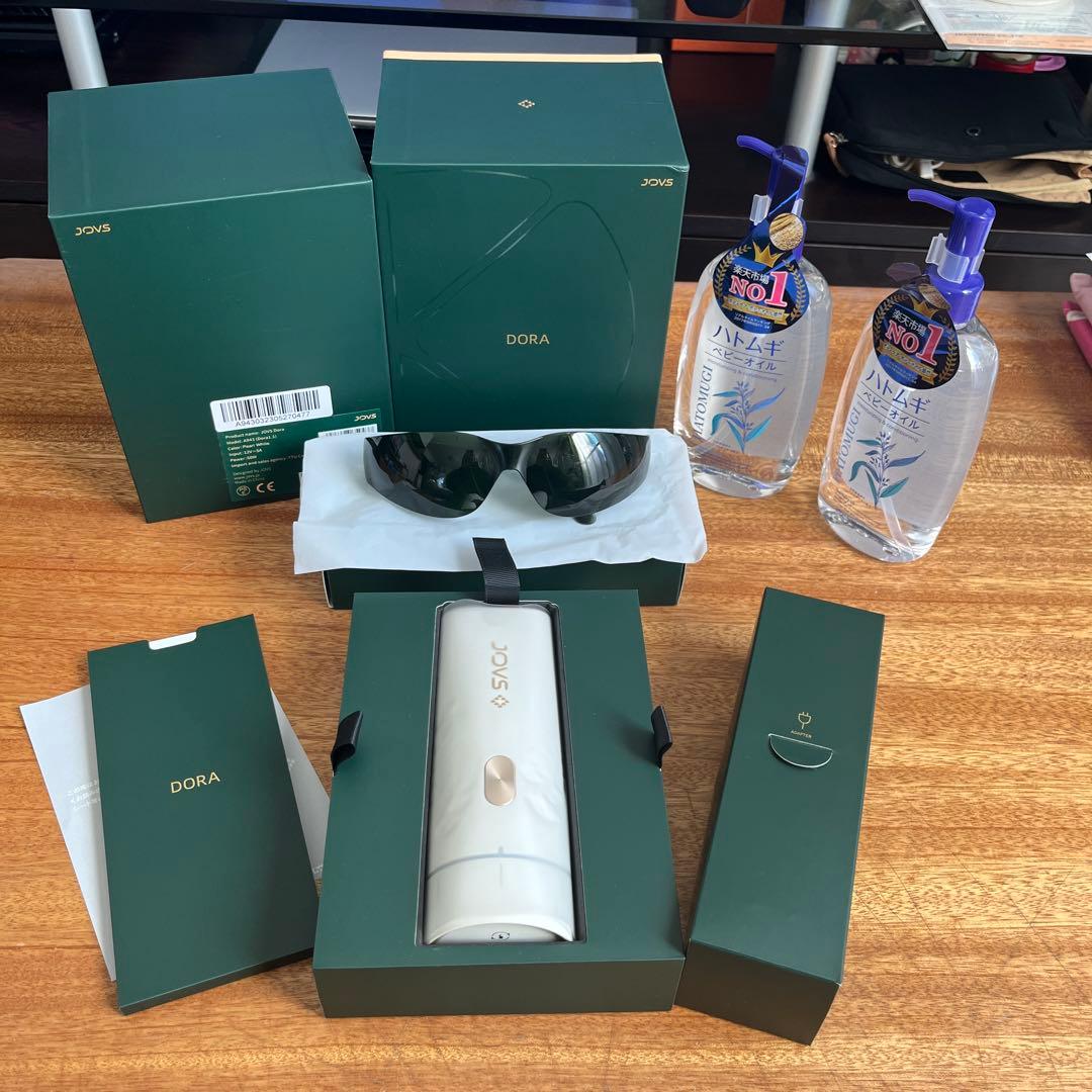 使用回数少ない//JOVS DORA 脱毛器