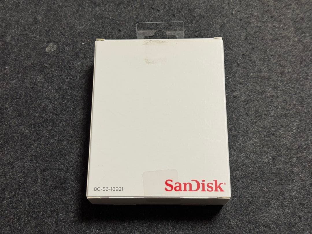 SanDisk 2TB 外付けSSD