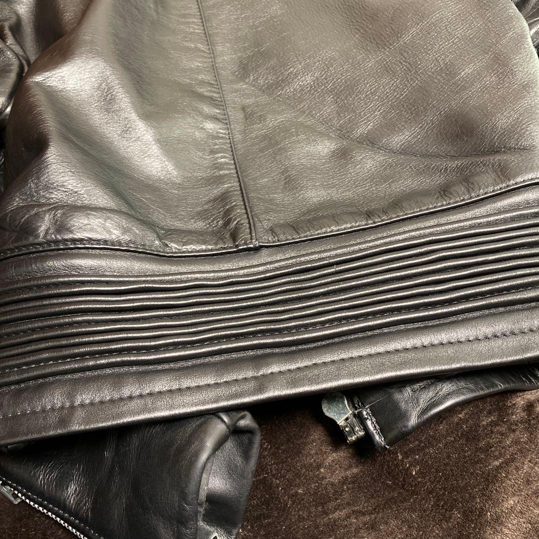 し*お様 VANSON TC レザー　ライダースジャケット　36