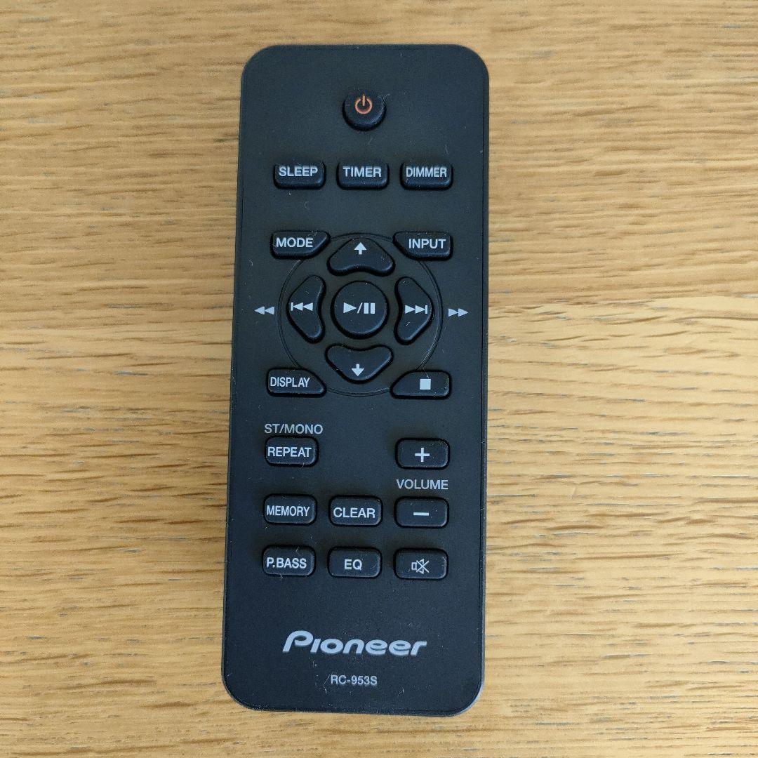 Pioneer CDミニコンポーネントシステムX-EM26