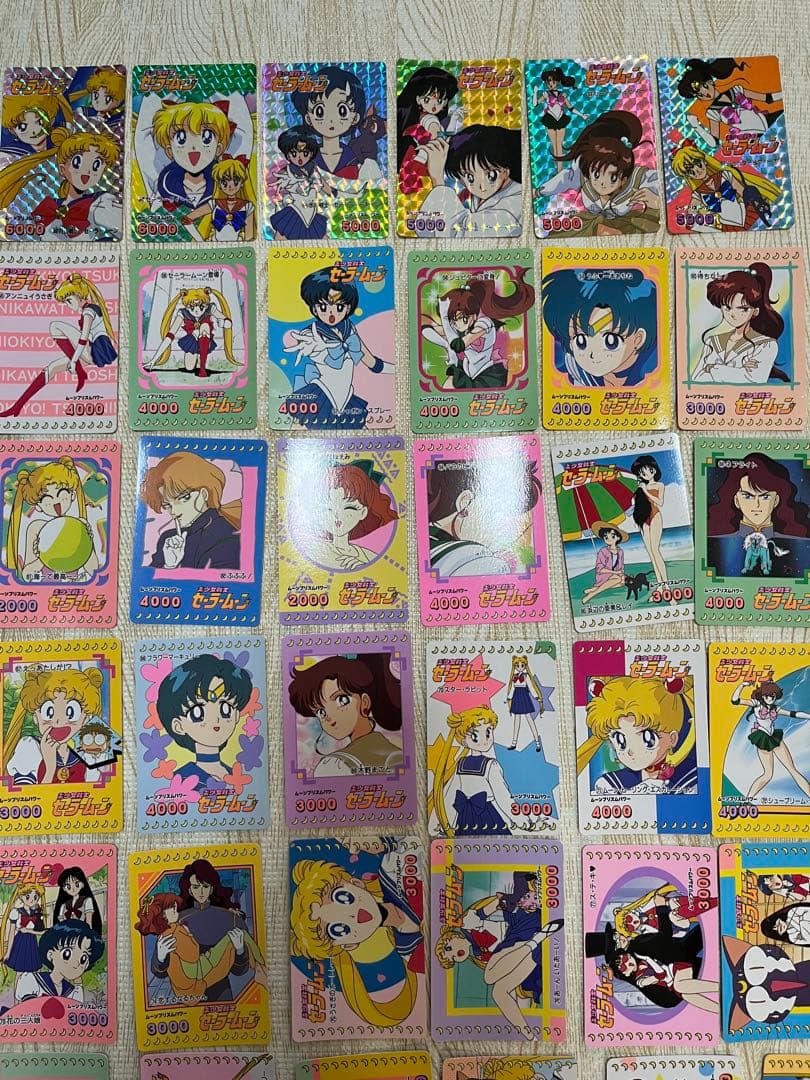 当時物レア　セーラームーン　カードダス　アマダ　パート2 セミコンプ　49-90
