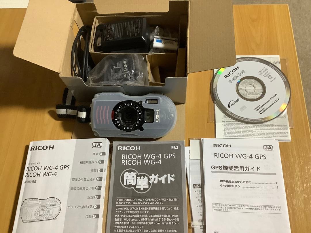 デジタルカメラ RICOH WG-4 GPS BLACK