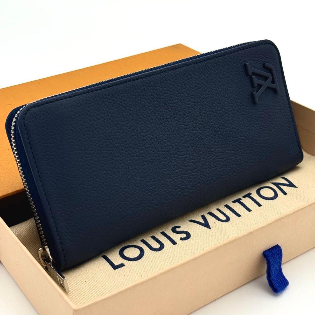 ルイヴィトン【現行　最高級美品】アエログラム ジッピーヴェルティカル　メンズ