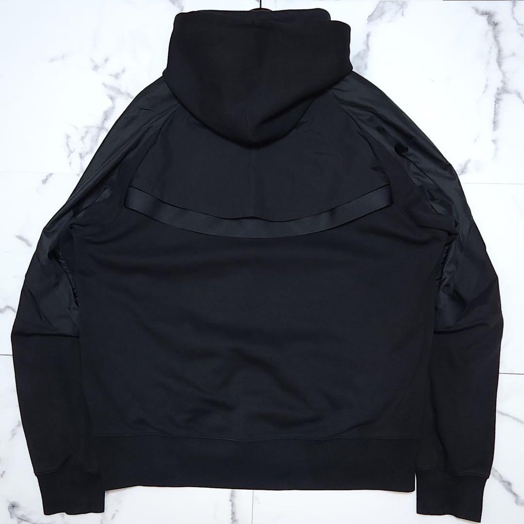 Sacai × NIKE コラボ ジップ パーカー 切替 再構築 デザイン XL