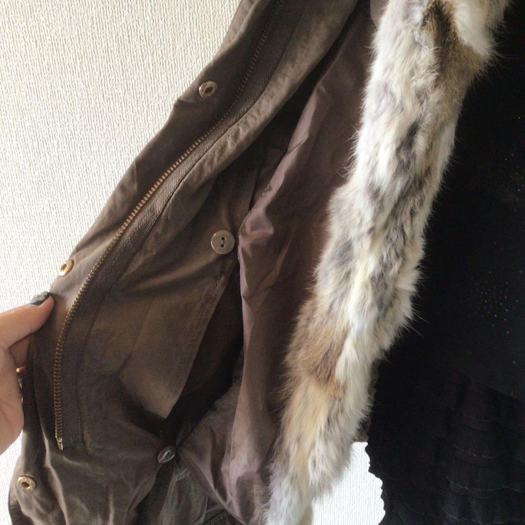 y2k 00s archive グランジフェアリー　ファー付コート　お兄系　平成