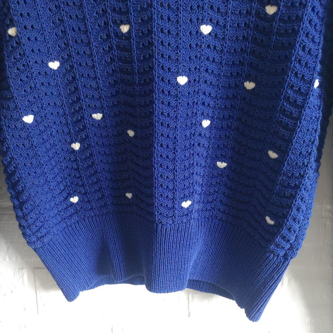 専用✨美品✨ ダブルスタンダードクロージング　ハート刺繍 Vネック カーディガン
