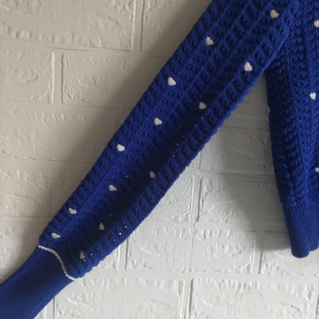 専用✨美品✨ ダブルスタンダードクロージング　ハート刺繍 Vネック カーディガン