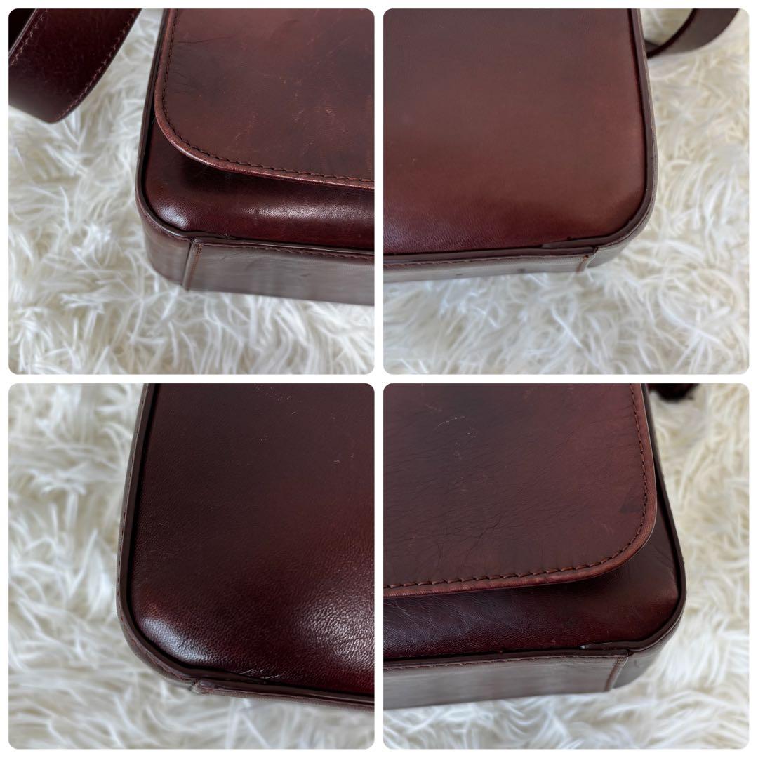 MOTHERHOUSE✨オールレザーメッセンジャーバッグ　ユニセックス　チャーム