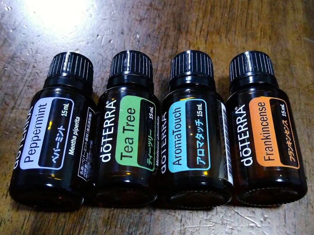 会員価格の50%Off!! doTERRA フランキンセンス＆アロマタッチ３種