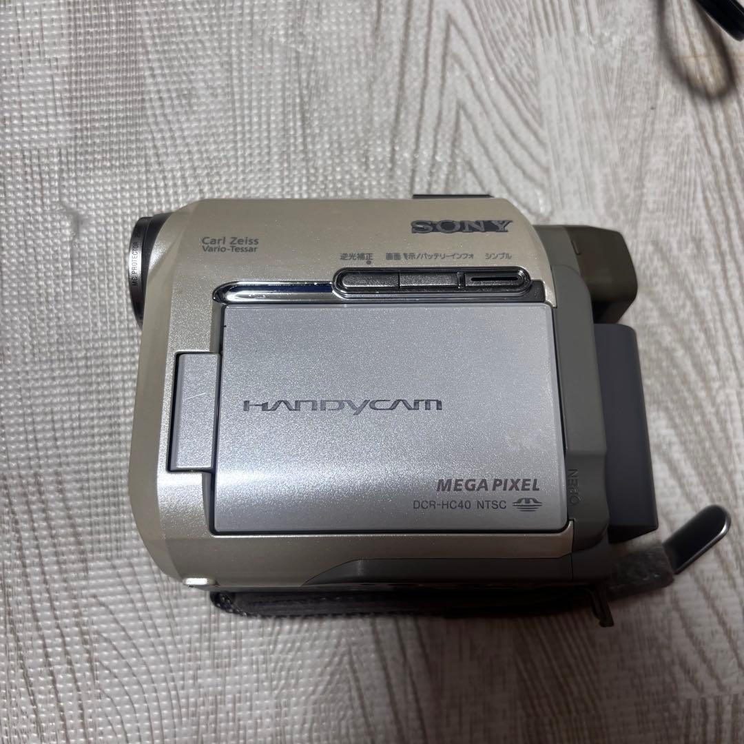 【レトロ品！おまけ付】SONY Handycam DCR-HC40 ビデオカメラ