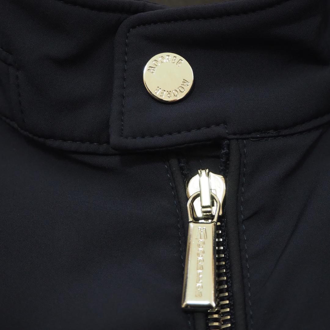 美品【最高級】ムーレー VANGI-KN シングルライダースナイロンジャケット