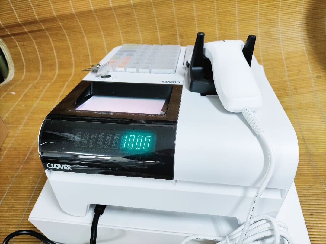 クローバーレジスター　JET-670スキャナ付き　PC連携　666444