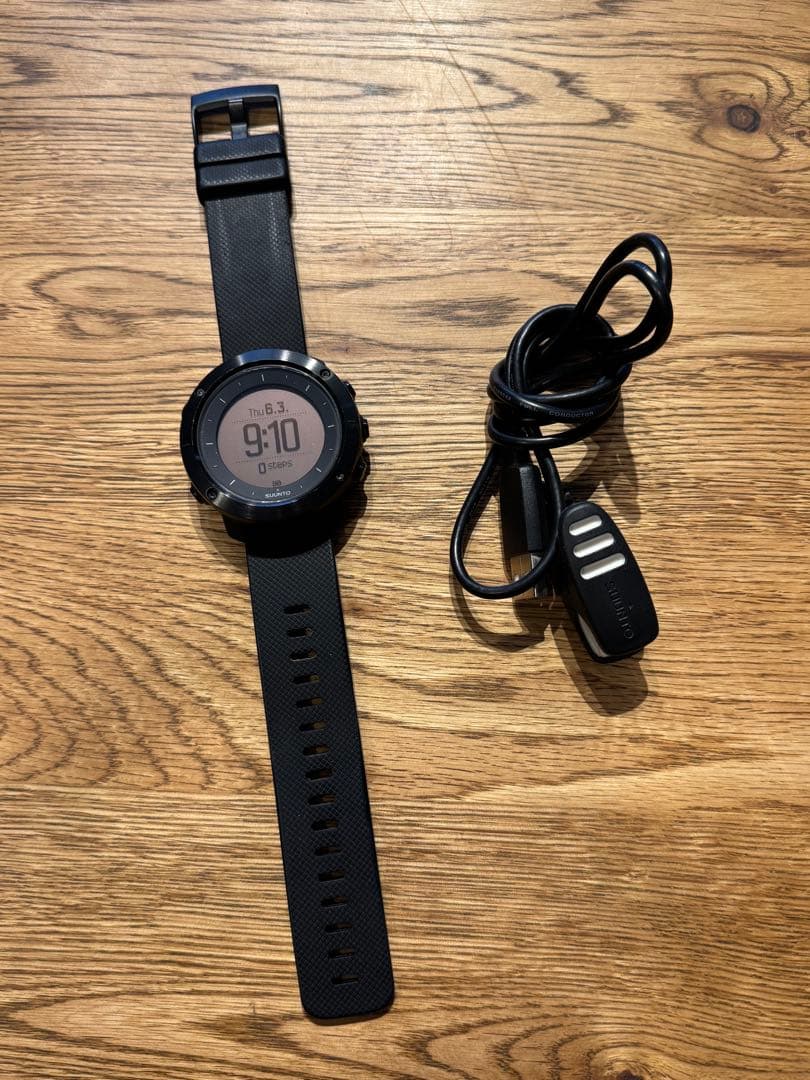 Suunto Traverse ブラック ラバーベルト 時計