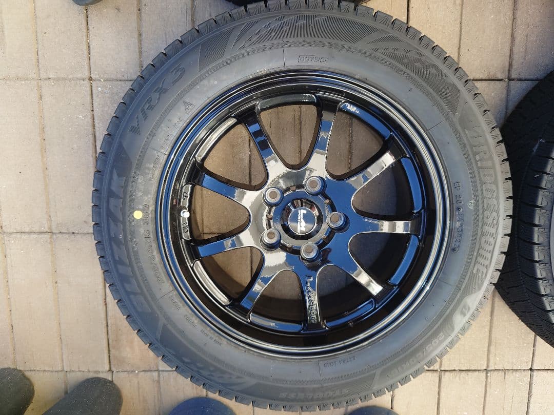 送料込み 205/60R16 VRX3 スタッドレス　アルミホイールセット 4本