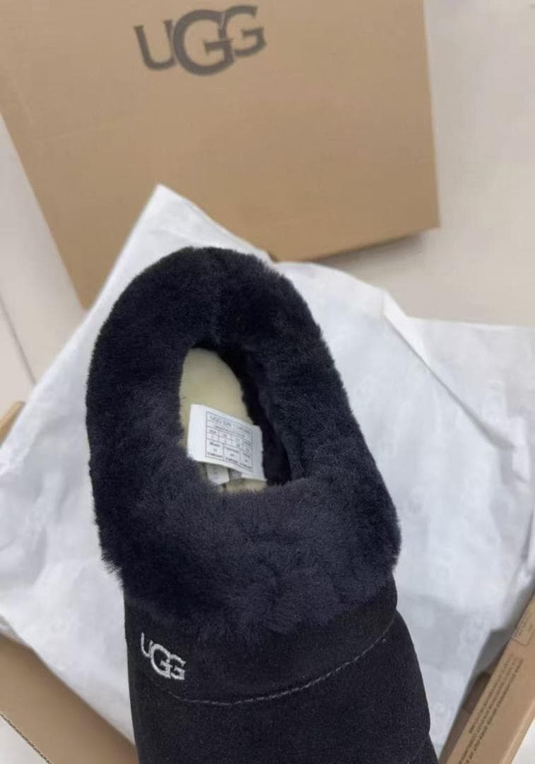 UGG ブラック ムートンブーツ#