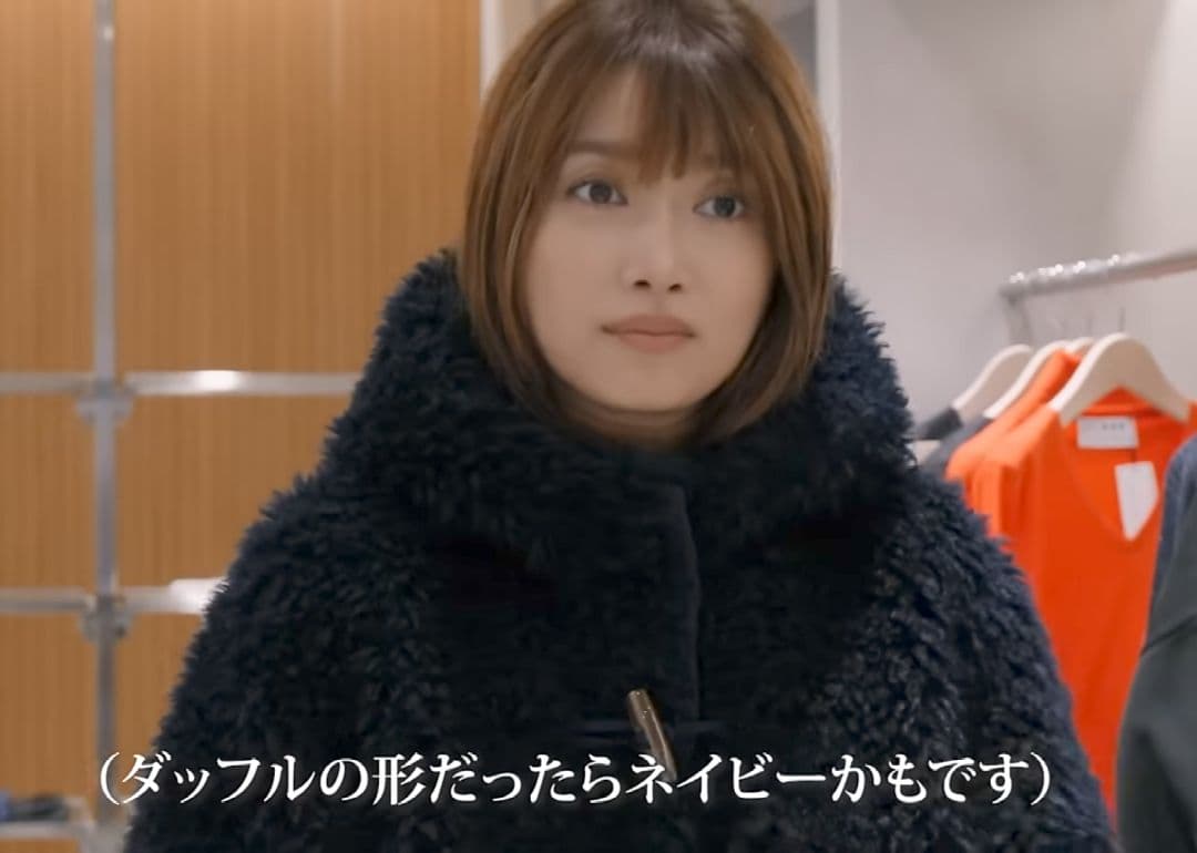 three dots スリードッツ　エコペルファーモンスターダッフルコート　ボア