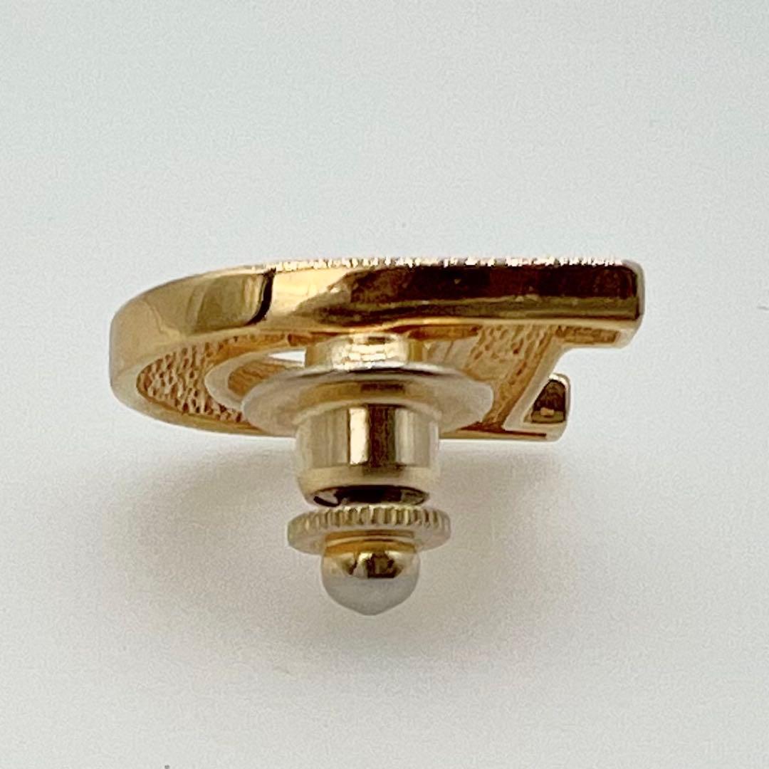 クリスチャン ディオール ピンブローチ 蜂 ビー Dロゴ ゴールド 刻印