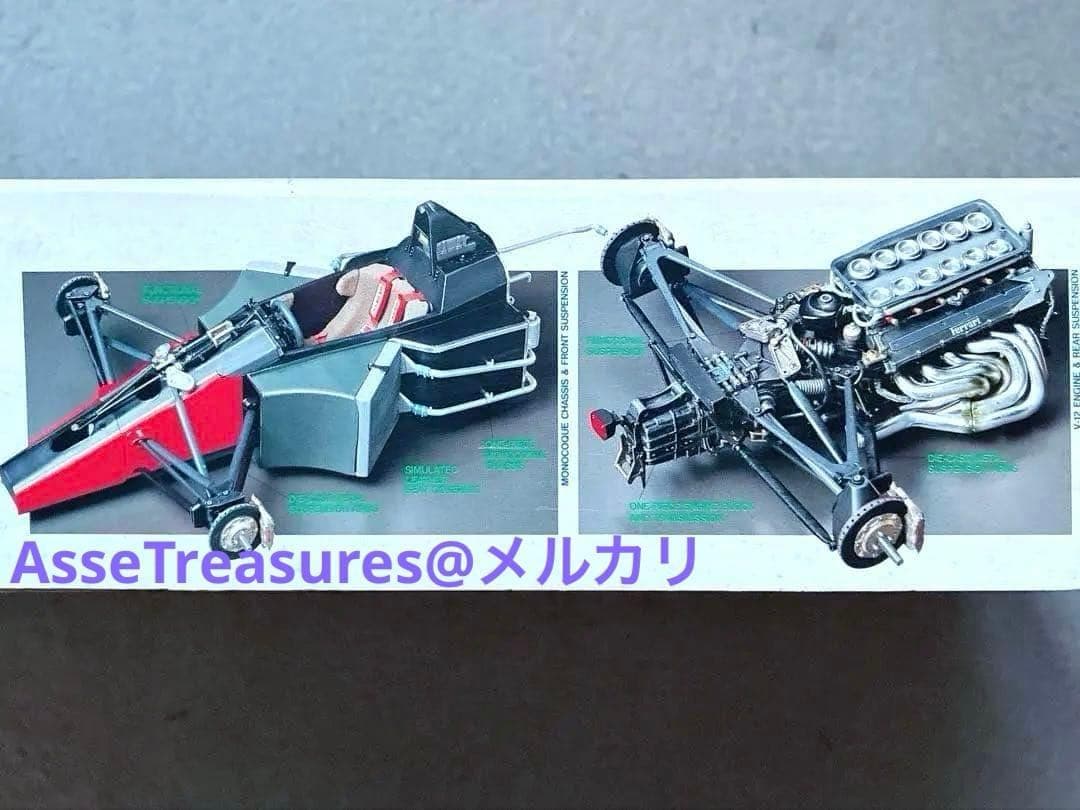 初版品 当時モノ 絶版 タミヤ 1/12 フェラーリ 641/2 w/マールボロ