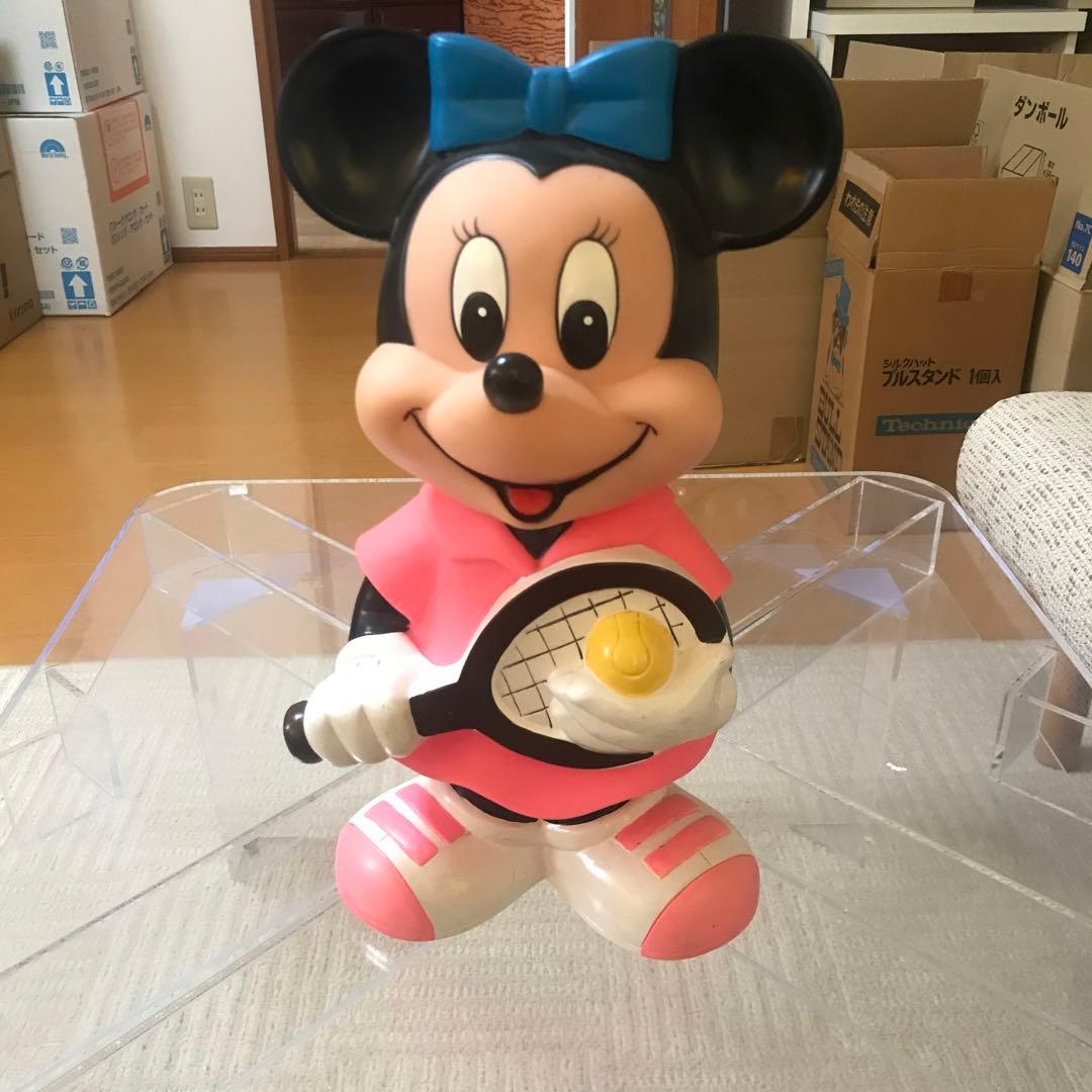 三菱銀行　貯金箱　ミニー　約35センチ