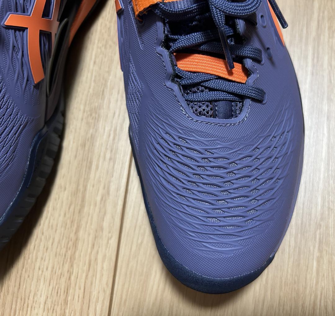 ほぼ新品！アシックス　テニスシューズ　GELーRESOLUTION X　ワイド