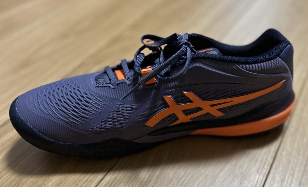 ほぼ新品！アシックス　テニスシューズ　GELーRESOLUTION X　ワイド