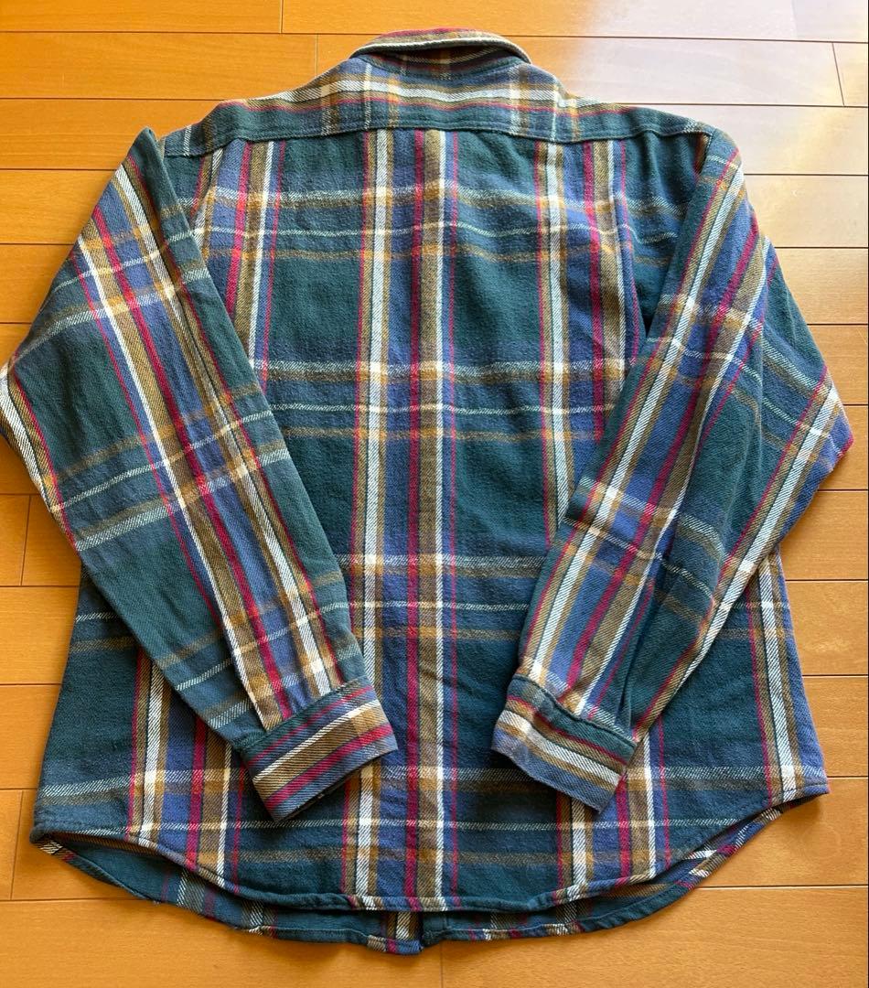 FIVE BROTHER　ネルシャツ　USA　三角タグ　70S　80S