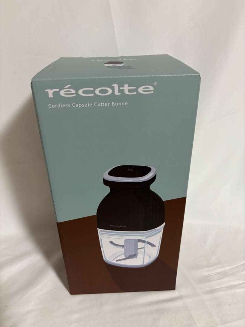 【新品・未開封】récolte レコルト コードレスカプセルカッターボンヌ