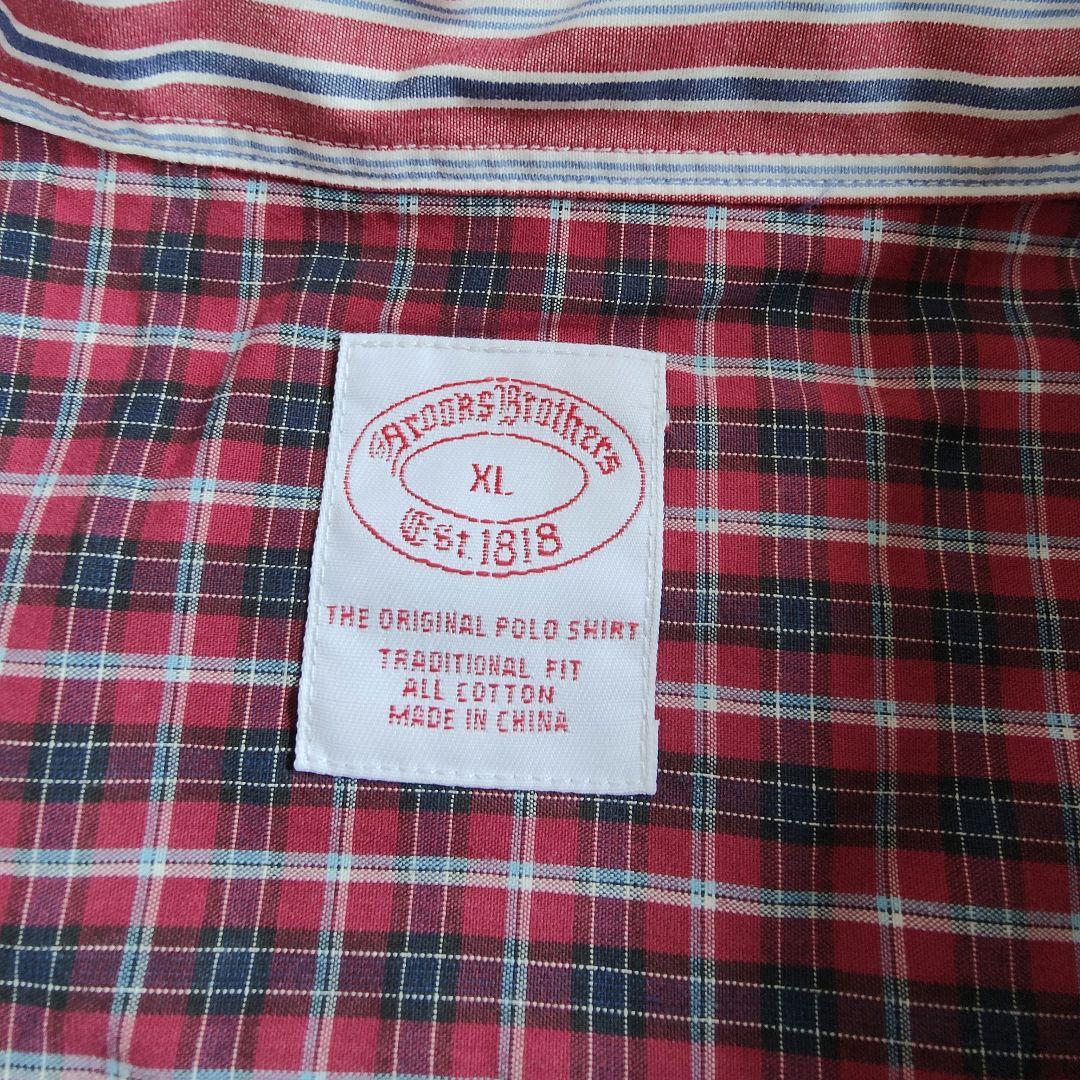 【BrooksBrothers】未使用品 B.D切替デザインシャツ