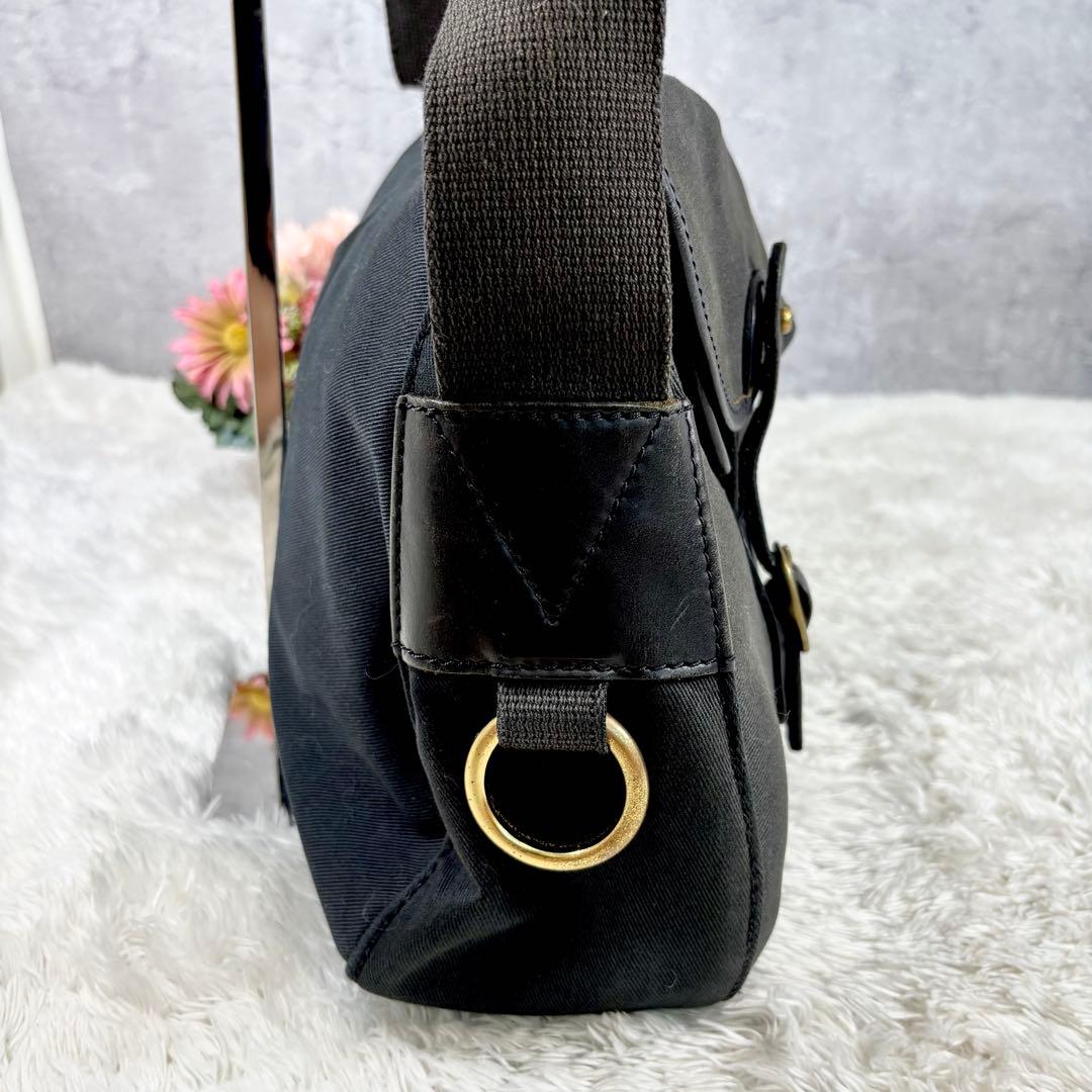 【定番】 ブレディ 黒 ショルダーバッグ アリエルトラウト メッセンジャー