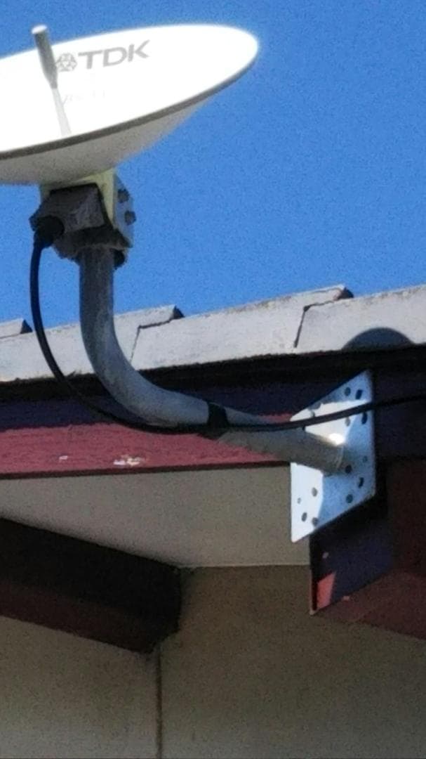 BS-4kパラボラアンテナ用  ベランダスタンド