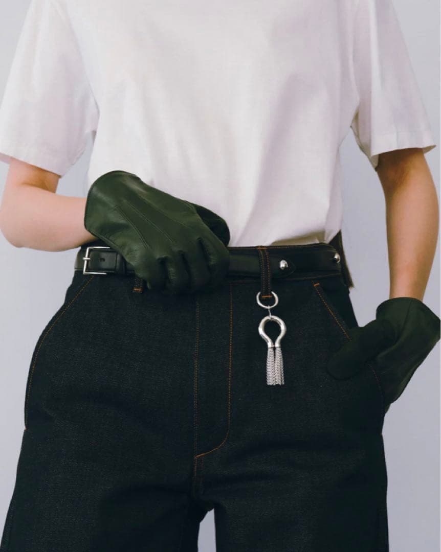 h'eres × semoh SILVER DROPS BELT