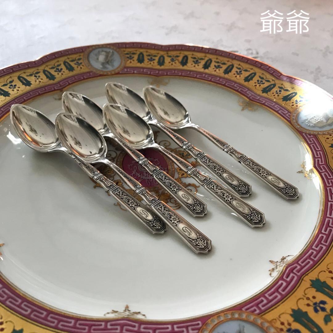 GORHAM ゴーハム／純銀 スターリングシルバー／デミタススプーン３本