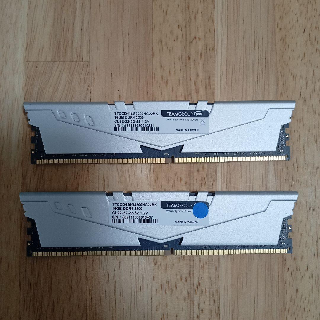 メモリ 16GB DDR4 3200 デスクトップ用