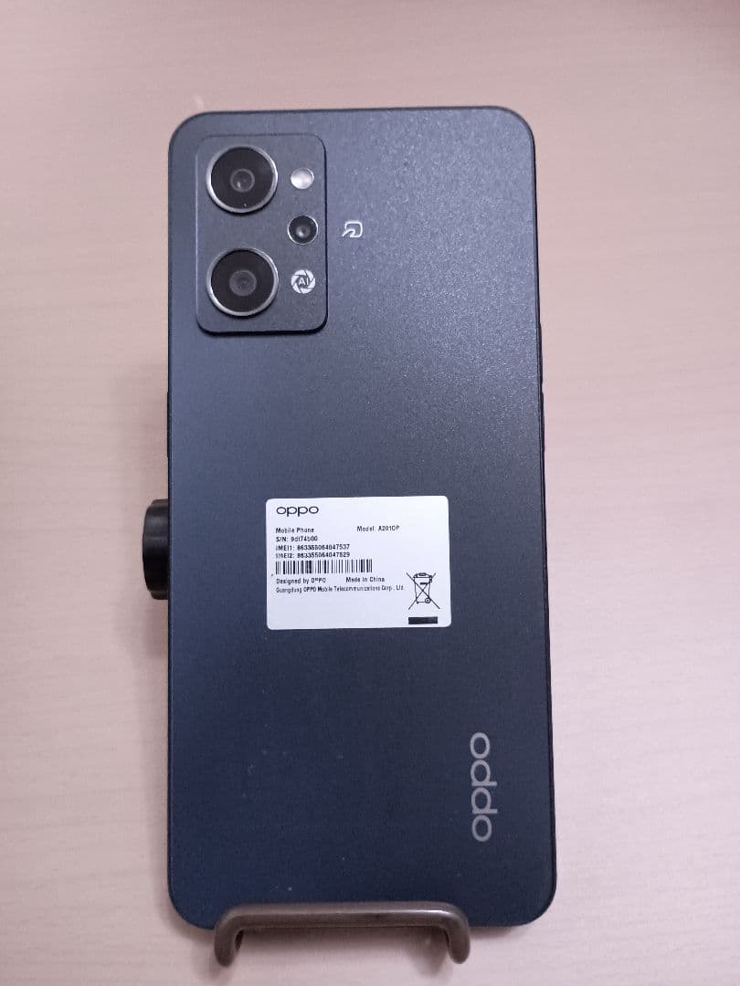 oppo Reno7 A 本体 箱付き ブラック