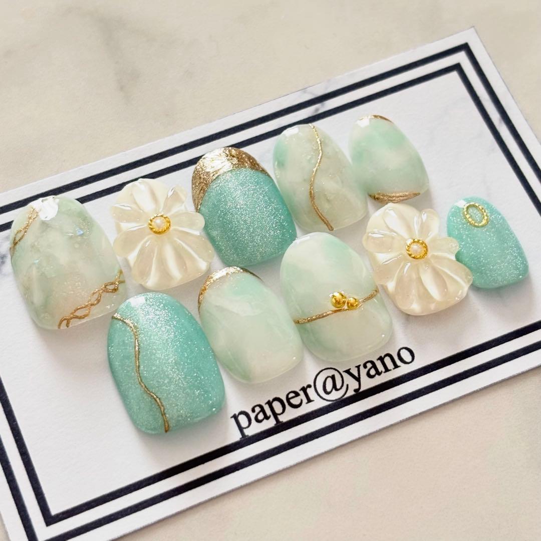 【まゆ☆プロフ必読】 ネイルチップ 8点セット