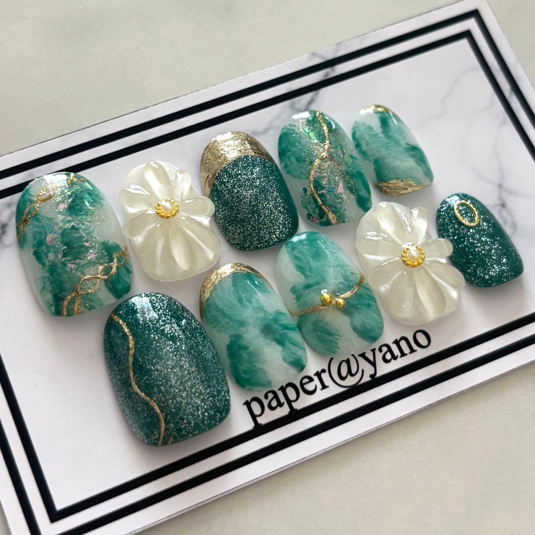 【まゆ☆プロフ必読】 ネイルチップ 8点セット