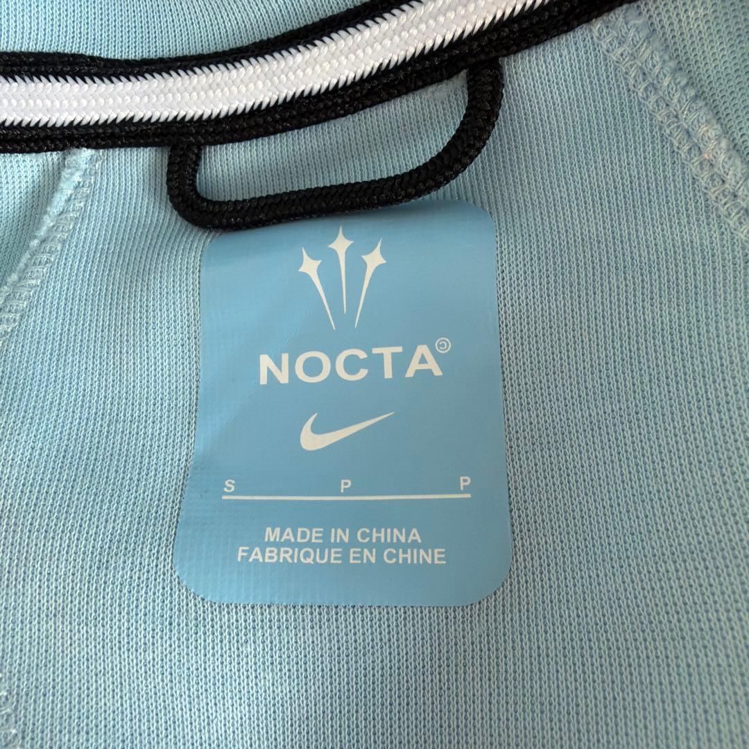 ［値下げ可能］nocta テックフリース　セットアップ　Sサイズ　ブルー